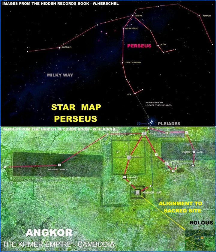 Angkor Wat Star Map