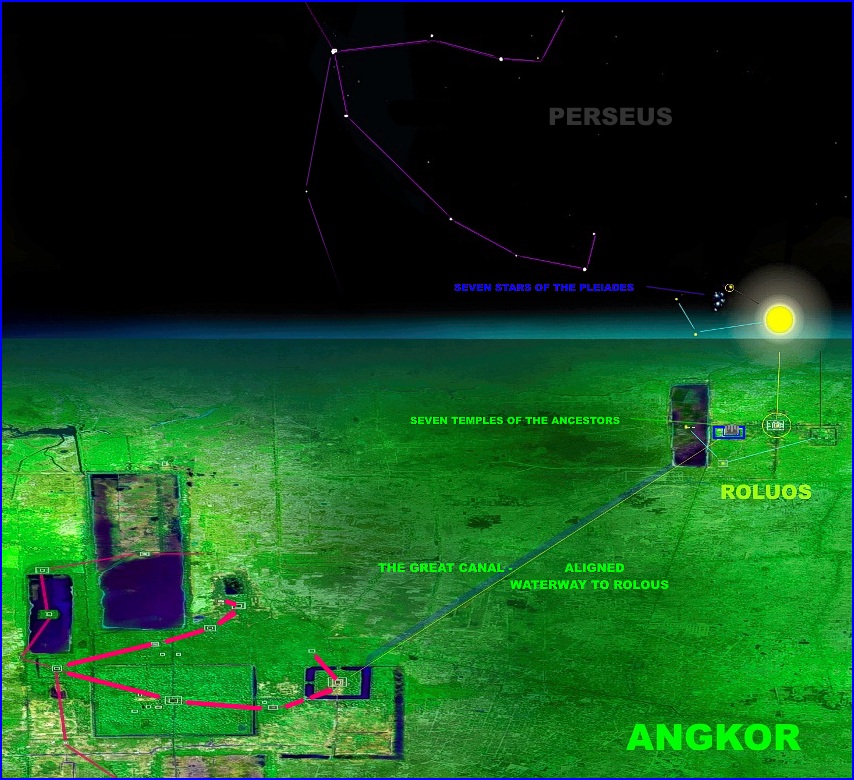 STAR MAP ANGKOR - ANGKOR CAMBODIA