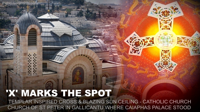 Church of St. Peter in Gallicantu Templar Sun