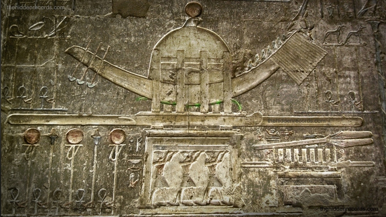 Egypt Deir el Medina Temple domed celestial ship