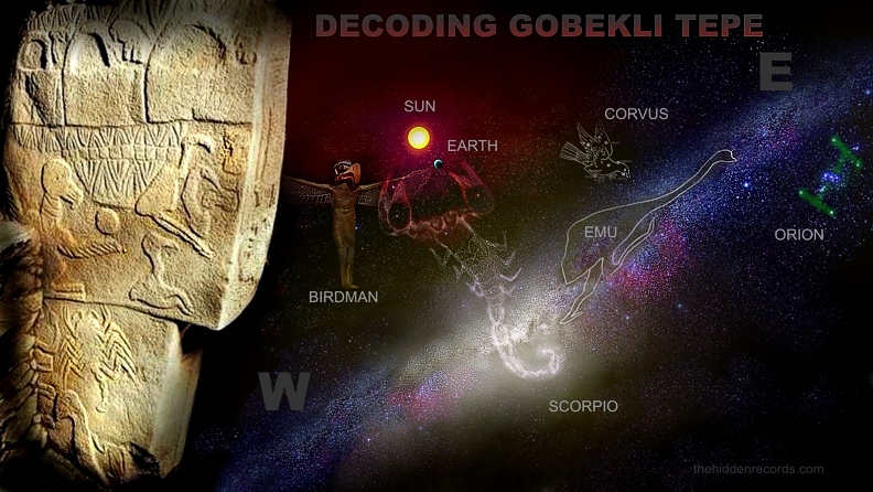STAR MAP GOBEKLI TEPE - 12000 YR OLD CITY TURKEY