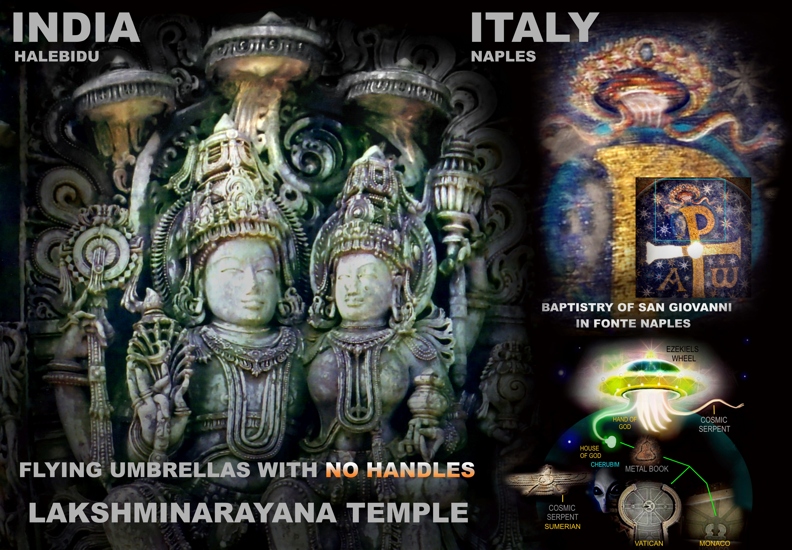 Halebidu Lakshminarayana temple UFO