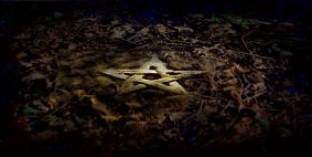 A RECONSTRUCTED IMAGE AS TO WHAT WAS SEEN IN THE ANGELS AND DEMONS MOVIE - THE FITST PENTACLE SHOWS THE WAY