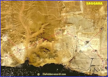 Saqqara satellite image
