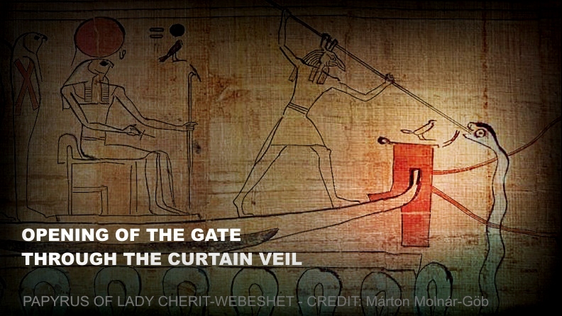 COSMIC SERPENT CURTAIN VEIL STAR GATE OPENING