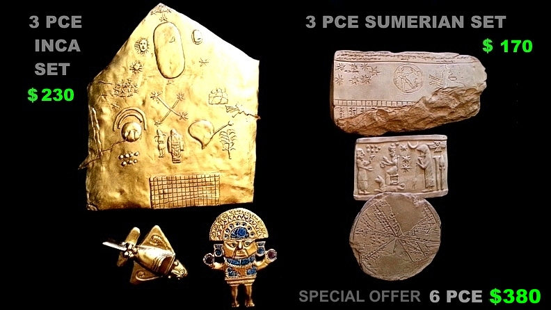 INCA INTI PUNCHACO QORIKANCHA star map of the Pleiades