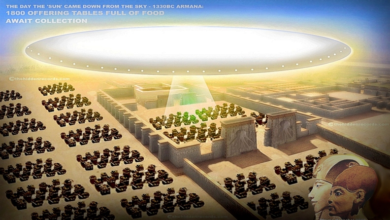 Armana period Akhenaten 1800 offering tables