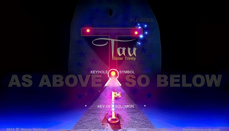 The womb of Nut - as above so below - Keyhole symbol - Key of Solomon