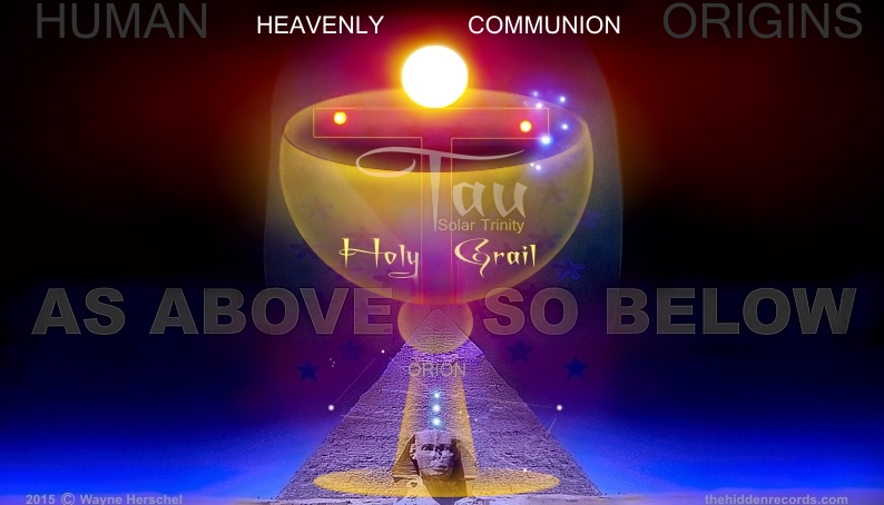 The womb of Nut - as above so below - The Holy Grail, Pleiades and the Solar Trinity