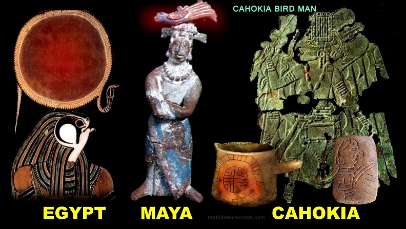 Cahokia Pleiades star map