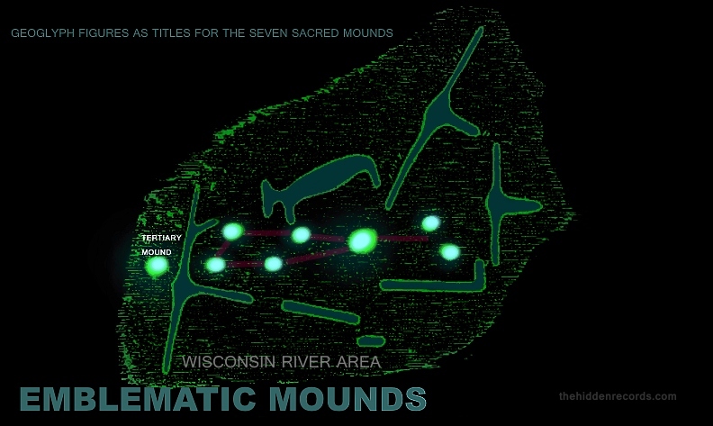 Cahokia Pleiades star map