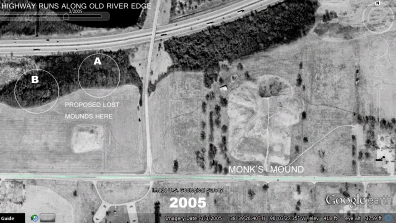 Cahokia Pleiades star map