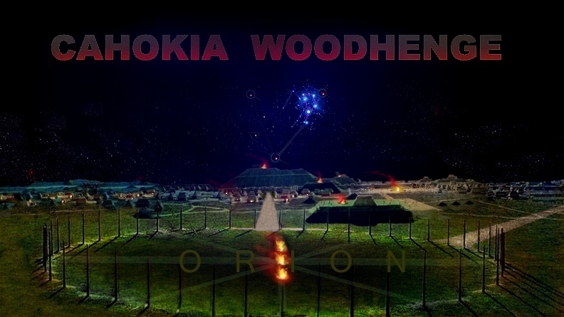 Cahokia Pleiades star map