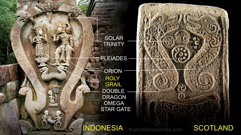 ANCIENT pleiades star gate and star map