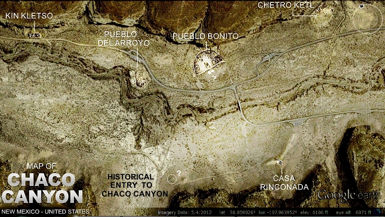 NEW DISCOVERY CHACO CANYON PLEIADES STAR MAP
