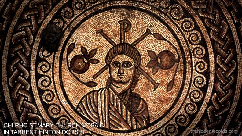 Chi Rho St Marys Hinton Dorset