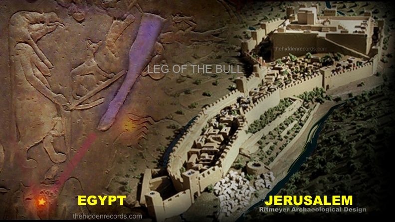 City of David - The leg of the bull