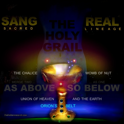 Egypt Holy Grail Pleiades Sang Real chalice Orion