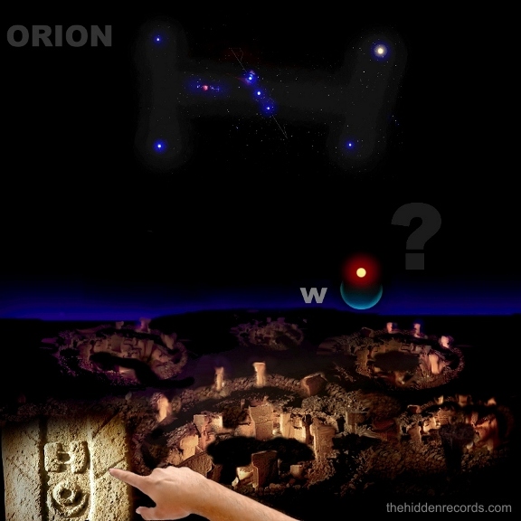 Gobekli Tepe - H representing Orion