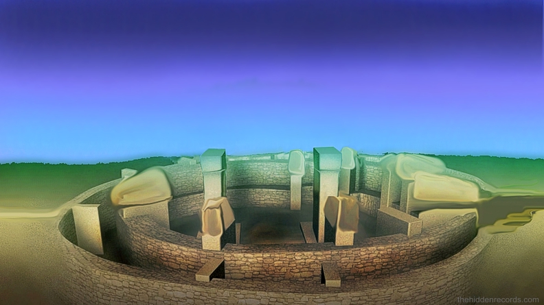 Gobekli Tepe animation to show what it looked like before excavation