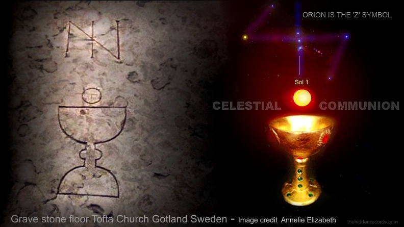 Grave Stone Floor Tofta Church Gotland Sweden