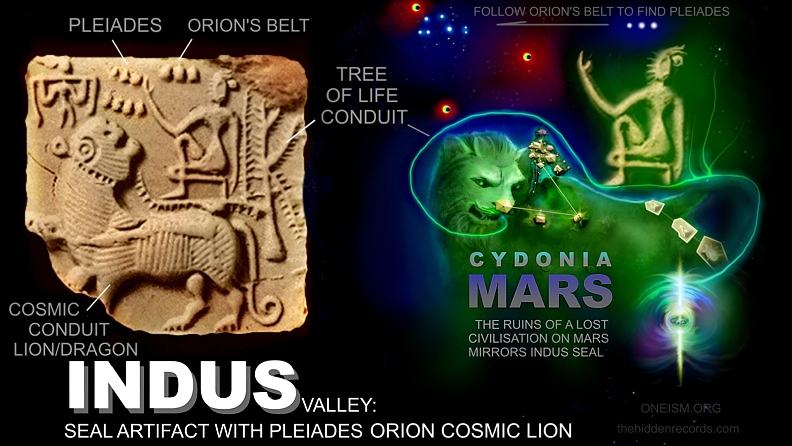 Indus valley seal Pleiades Tree of life