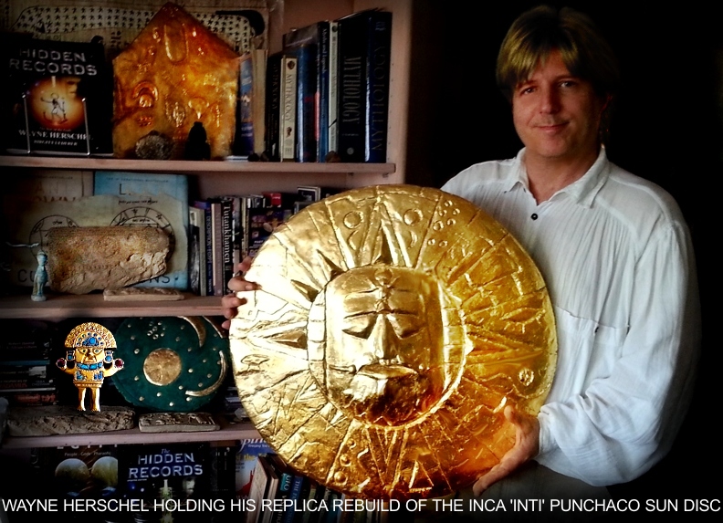 INCA INTI PUNCHACO QORIKANCHA star map of the Pleiades