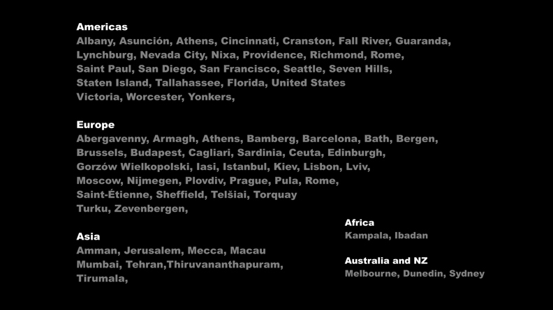 Seven hills world list