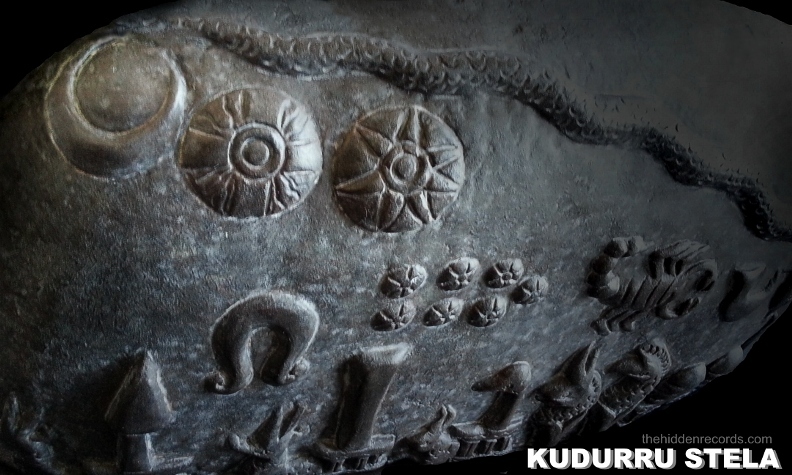 Kudurru Pleiades 3 Suns