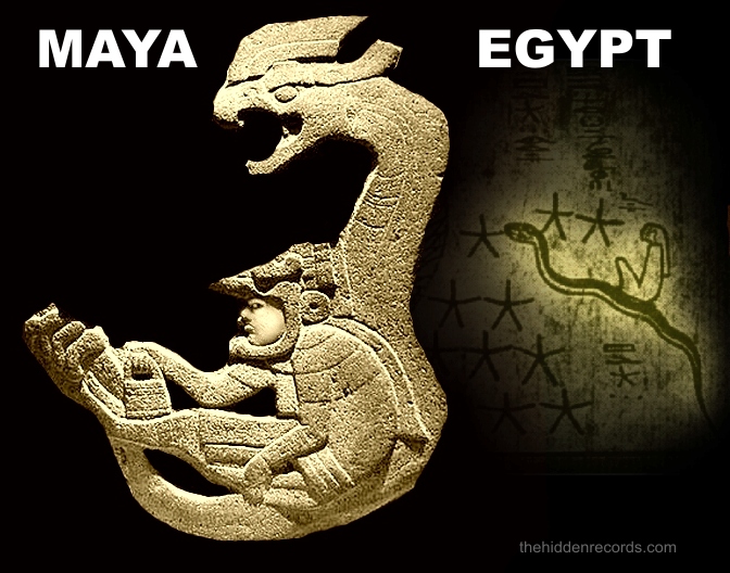 Maya cosmic serpent - galactic planetary alignment 21 december 2012