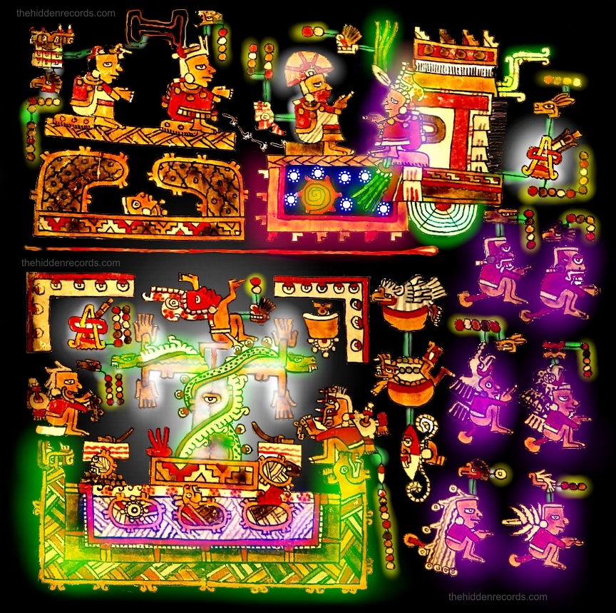 CODEX SELDON SOURCE WITH SEVEN GODS AND THE TREE OF LIFE AND PLEIADES