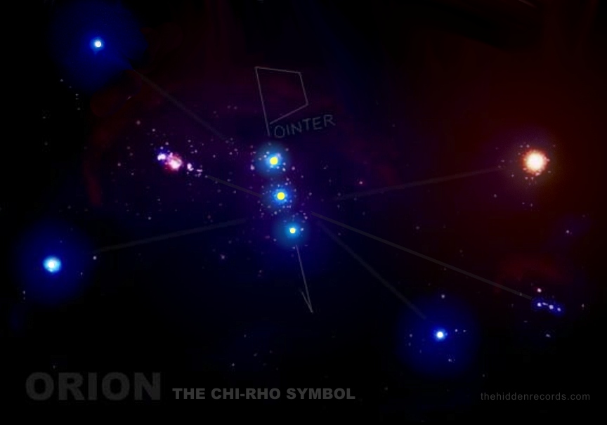 Orion Herschel Chi Rho