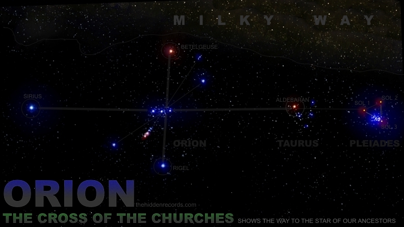 Orion - The cross of the churches