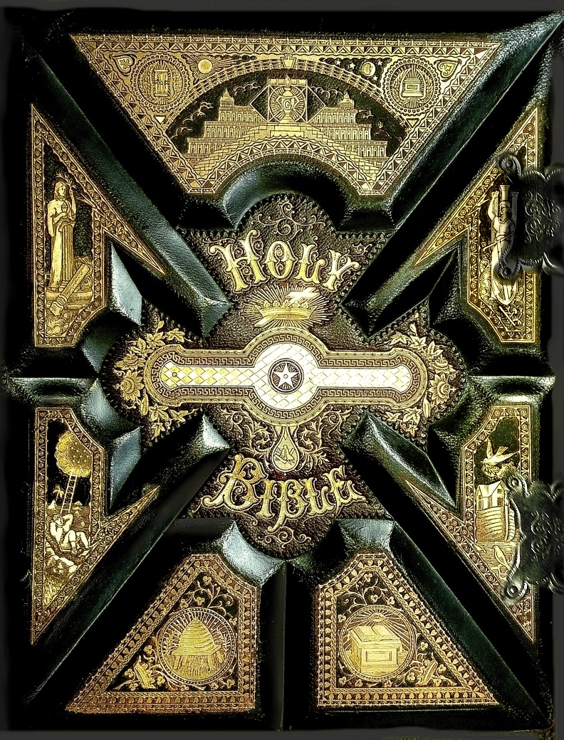 Old Bible cover