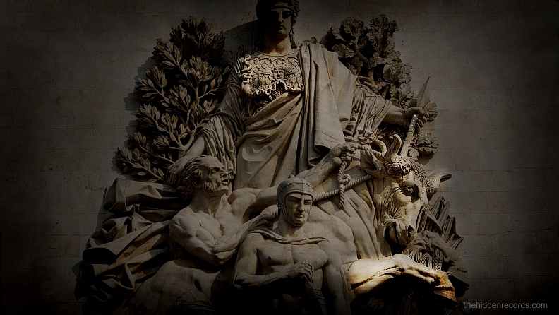 Arc de Triomphe bull