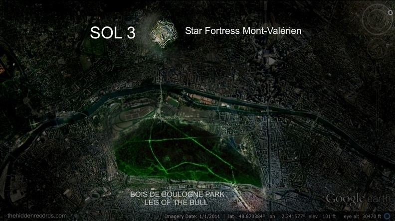 Paris Star Map with Sol3