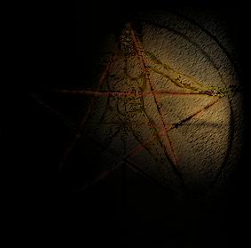 A RECONSTRUCTED IMAGE AS TO WHAT WAS SEEN IN THE ANGELS AND DEMONS MOVIE - A THIRD PENTACLE - SUGGESTING THE IMPORTANCE OF THE HUMAN BLUE PRINT CODE FITTING IN WITH THE STAR SECRET