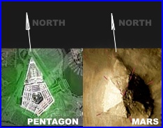 PENTAGON MATCH WITH MARS PYRAMID AND SOLOMON'S SECRET