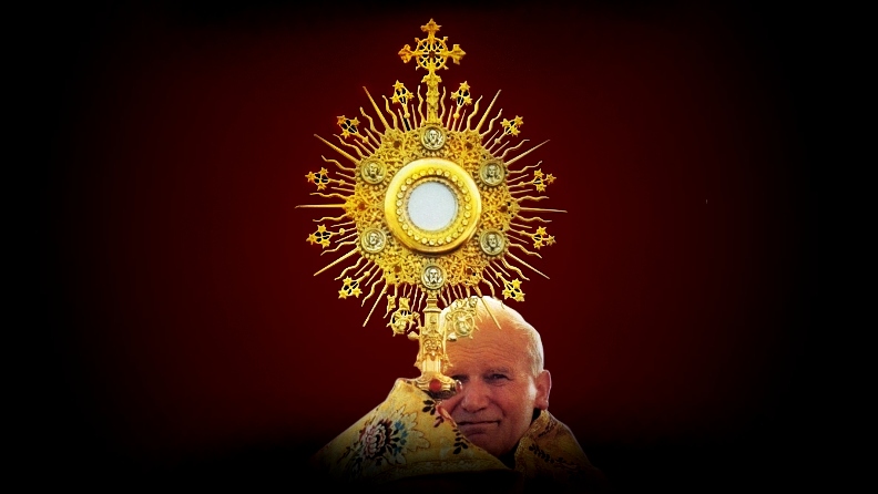 Pope Monstrance Blazing Sun