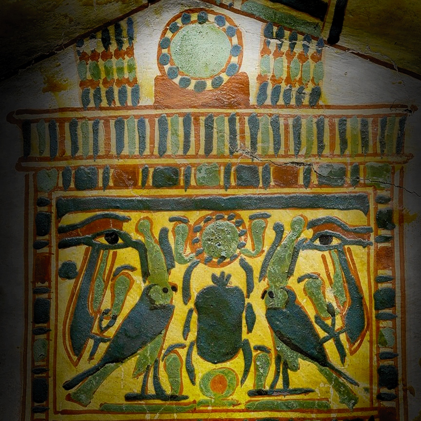 Shen star gate coffin at Henettawy