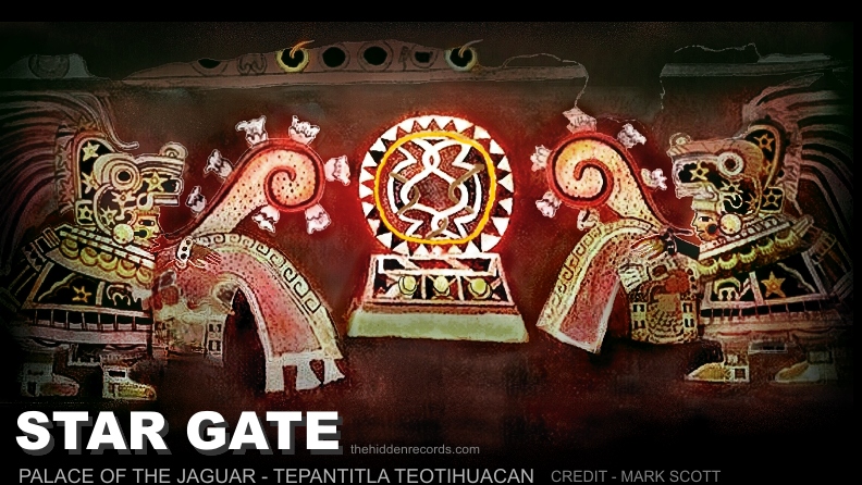 Star gate Teotihuacan Tepantitla Pleiades