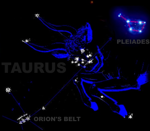 Orions belt - Taurus - Pleiades