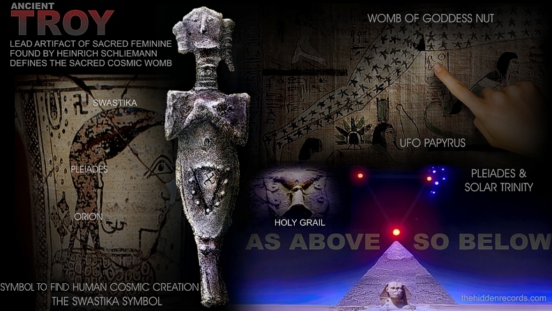 Troy Lead Goddess Sacred Feminine Heinrich Schliemann